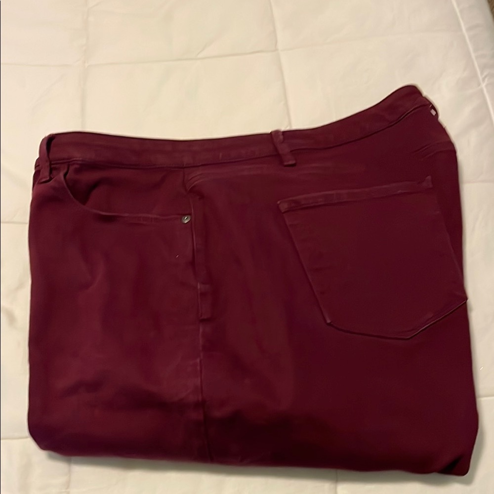 Talbots Women's Burgundy Jeggings
